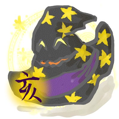 2017年10月号 亥のイラスト