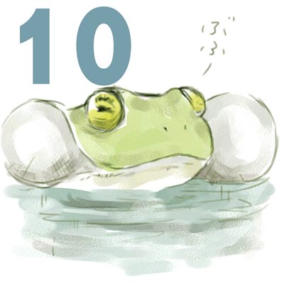 2018年6月号 10のイラスト