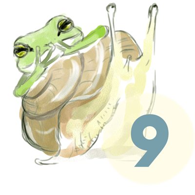 2018年6月号 9のイラスト